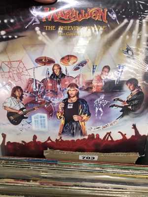 Lot 704 - Marillion: seven LP Records & one 12" single;...