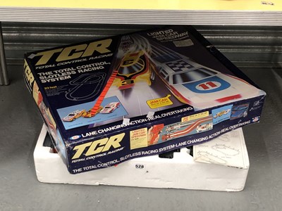 Lot 528 - A Total Control Racing lighted jam car...