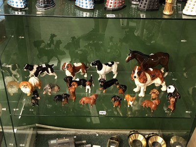 Lot 541 - A collection of animal figures, mostly...