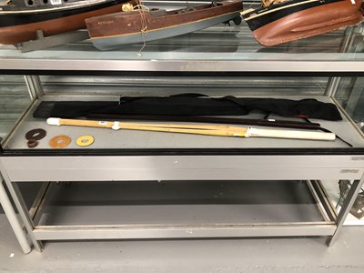 Lot 561 - A Japanese Kendo Shinai bamboo practice sword...