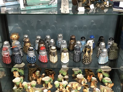 Lot 573 - A collection of Dr Who Daleks.