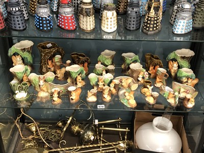 Lot 574 - A collection of mostly Hornsea novelty ceramic...