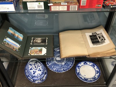 Lot 578 - Two albums containing assorted vintage...