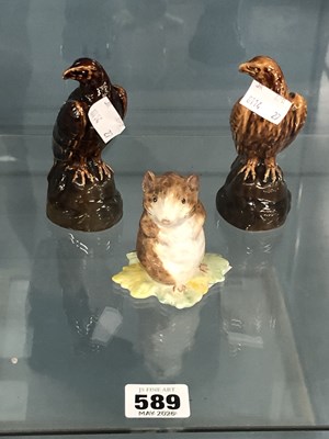 Lot 589 - Two Beneagles Scotch Whisky, modelled by J G...