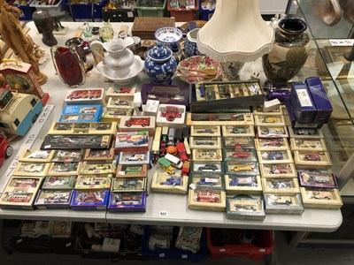Lot 622 - Diecast cars mostly boxed to include Lledo,...