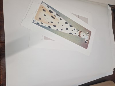 Lot 100 - A folio of limited edition prints including...