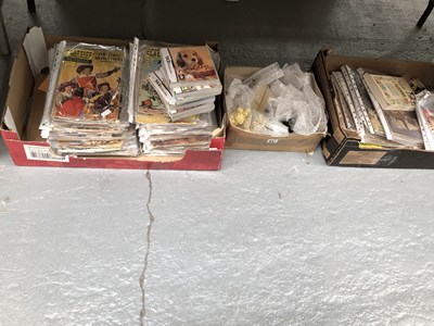 Lot 651 - A collection of classic illustrated comics,...