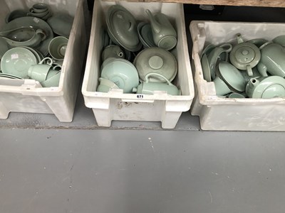 Lot 671 - A collection of Wood's ware to include 'Beryl',...
