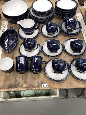 Lot 672 - A Denby 'Baroque' part dinner and tea service