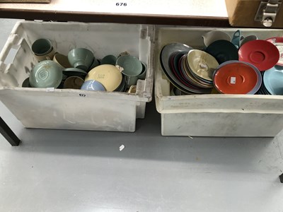 Lot 677 - A collection of Wood's ware to include...