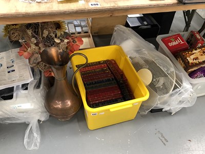 Lot 699 - Vintage tins, Reader's Digest and other books,...
