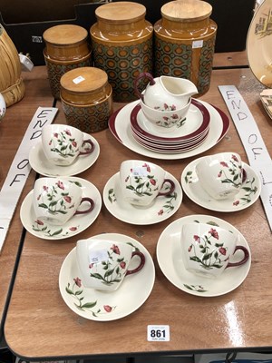 Lot 861 - Wedgwood 'Mayfield'  part tea set, and and...