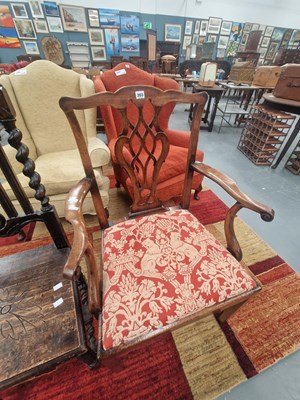 Lot 203 - A generously proportioned Georgian style...