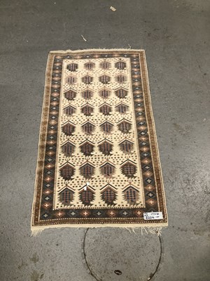 Lot 1394 - A Turkish tribal rug 72 × 97cm