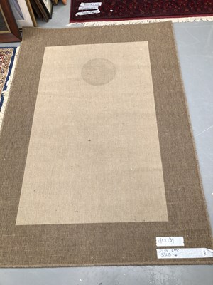 Lot 1401 - A machine made rug of contemporary design 198...