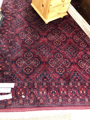 Lot 1402 - An Afghan rug 236 × 174cm