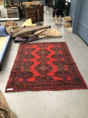 Lot 1428 - A Turkish Oushak carpet 265 × 212cm
