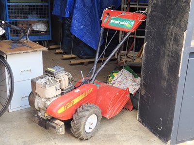 Lot 489 - A large Countryside 5hp petrol rotavator with...