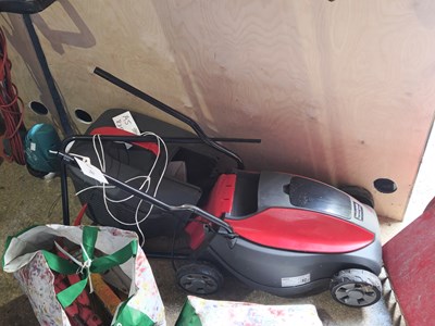 Lot 490 - A battery-powered Mountfield 30Ltr lawn mower...