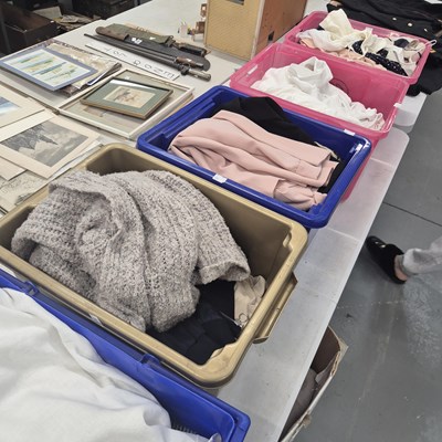 Lot 919 - Four boxes of various clothing