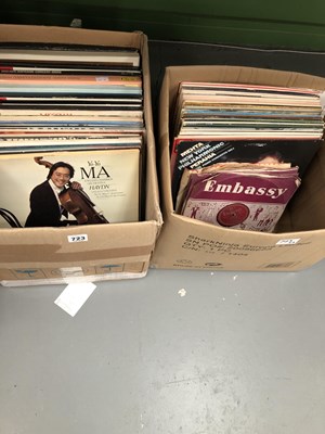 Lot 723 - Classical: seventy LP Records, nine boxsets &...