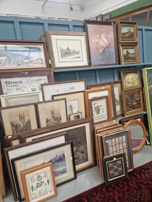 Lot 263 - A large collection of prints and pictures to...
