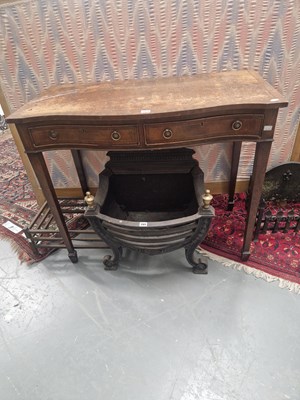 Lot 265 - Three various wrought and cast iron fire grates