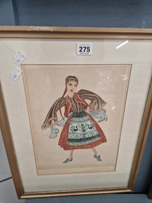 Lot 275 - Maida Harris (1913-2013) 'Polish Peasant...
