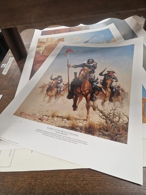 Lot 311 - A folio of loose prints after Frank McCarthy