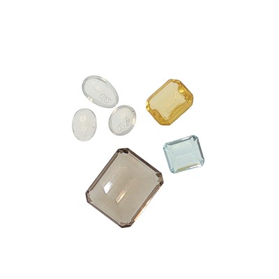 Lot 1078 - Three loose pearl clasps; a 9ct hallmarked...