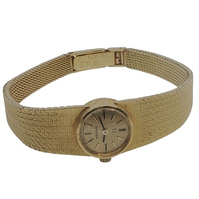Lot 1101 - Vintage ladies' Omega wristwatch with a signed...