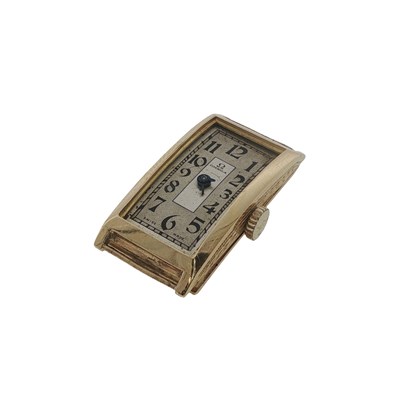 Lot 1105 - Omega ladies' 18ct hallmarked 1928 gold...
