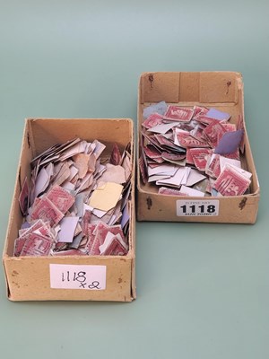 Lot 1118 - A quantity of loose Victorian and later,...