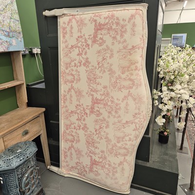 Lot 294 - A French double bed headboard 120 × 184cm