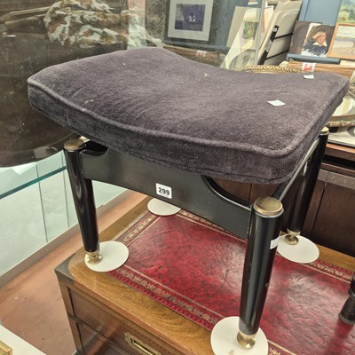 Lot 299 - A retro G plan dressing stool