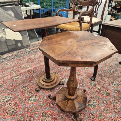 Lot 330 - Two 19th century occasional tables