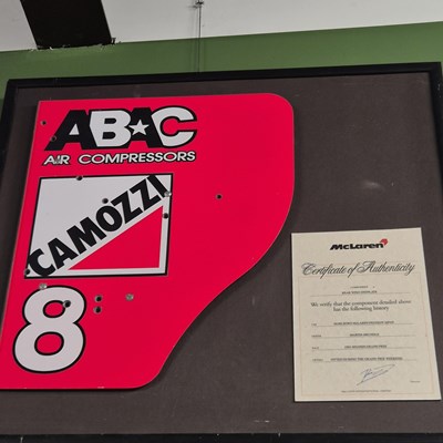 Lot 345 - Formula 1 interest; Martin Brundle 1994...
