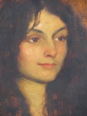 Lot 1296 - Guy Lipscombe (1881-1952) Portrait of a young...