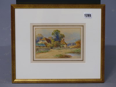 Lot 1285 - Three watercolours: Robert Thornton Wilding...