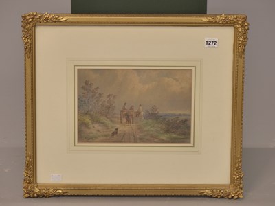 Lot 1272 - C Haworth, (19th/20th century), Ffarm cart...