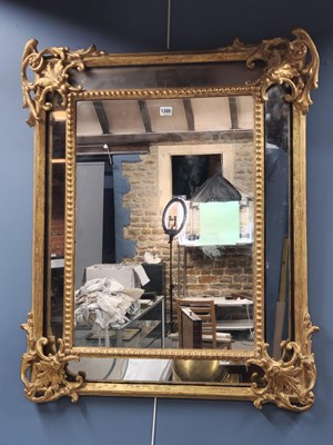 Lot 1305 - A large Victorian marginal gilt-framed wall...