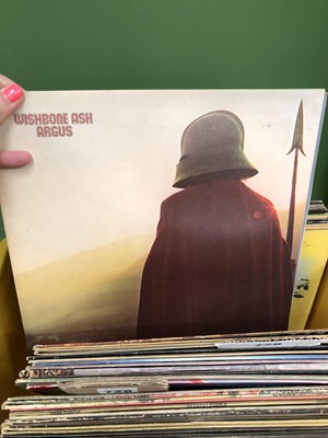 Lot 730 - Wishbone Ash/Greenslade: fifteen LP Records;...