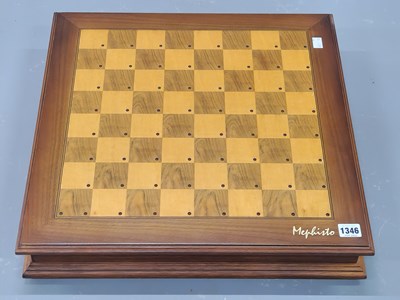 Lot 1346 - A Mephisto electronic chess computer with an...