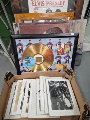 Lot 743 - Elvis and other memorabilia: including...