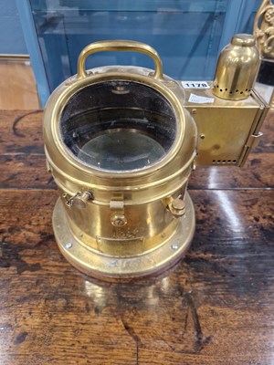 Lot 1178 - A vintage British naval 'PATT  0183'...