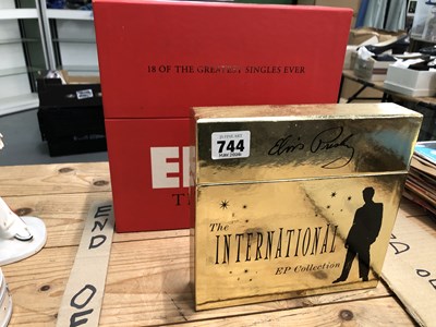 Lot 744 - Elvis Presley: two Boxsets of single 45...
