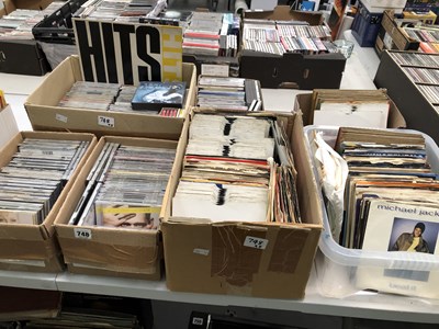 Lot 748 - Pop/Classical/Jazz: a collection of CDs & 7"...
