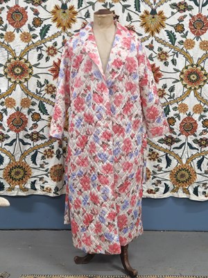 Lot 50 - Clothing - Two pretty quilt style dressing...