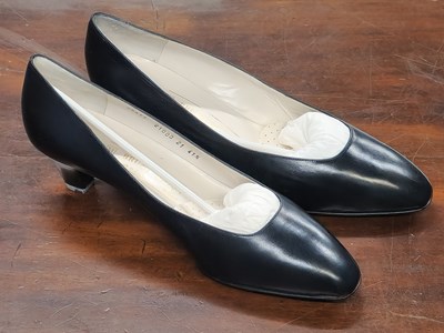 Lot 53 - Shoes - Two pairs of Bruno Magli heels, one...