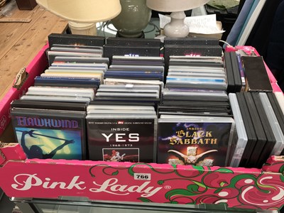 Lot 766 - A collection of music DVDs mostly prog rock;...